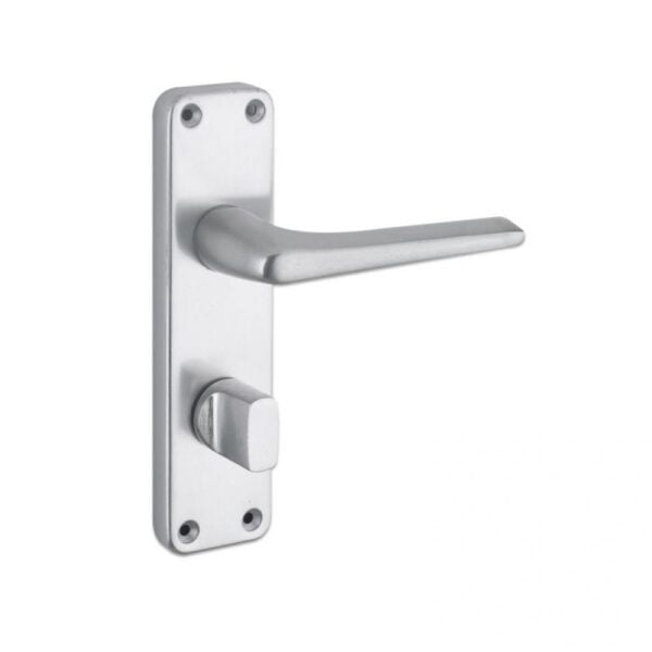 "WILFRED" LEVER PRIVACY HANDLES ALUMINIUM