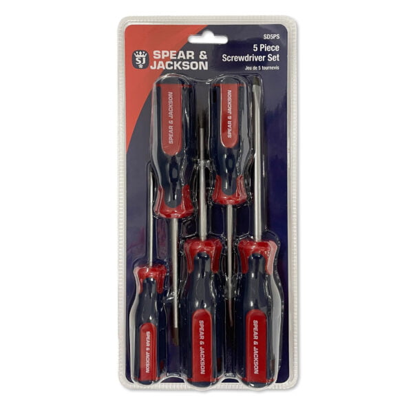 Spear Jackson 5 Piece Screwdriver Set