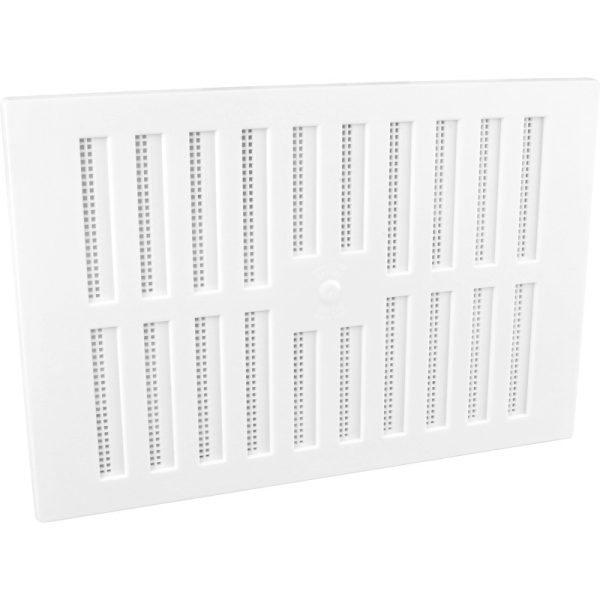 9″ X 6″ ADJUSTABLE HIT MISS VENT WHITE