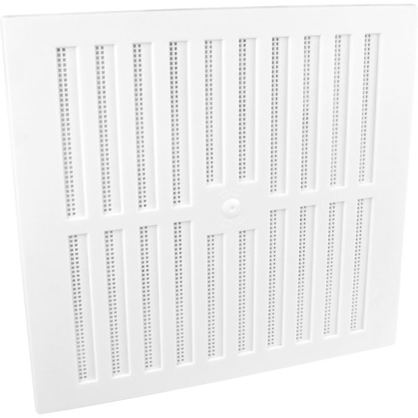 9″ X 9″ ADJUSTABLE HIT MISS VENT WHITE